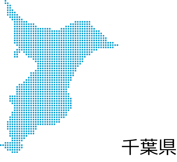 千葉県の地図イメージ