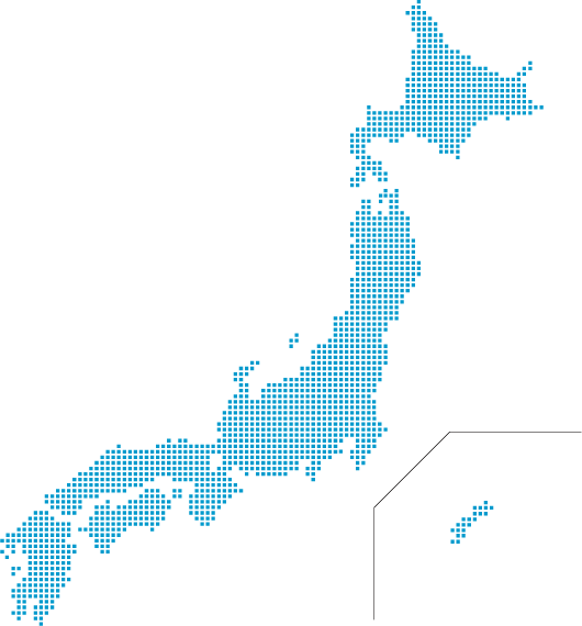 日本地図イメージ